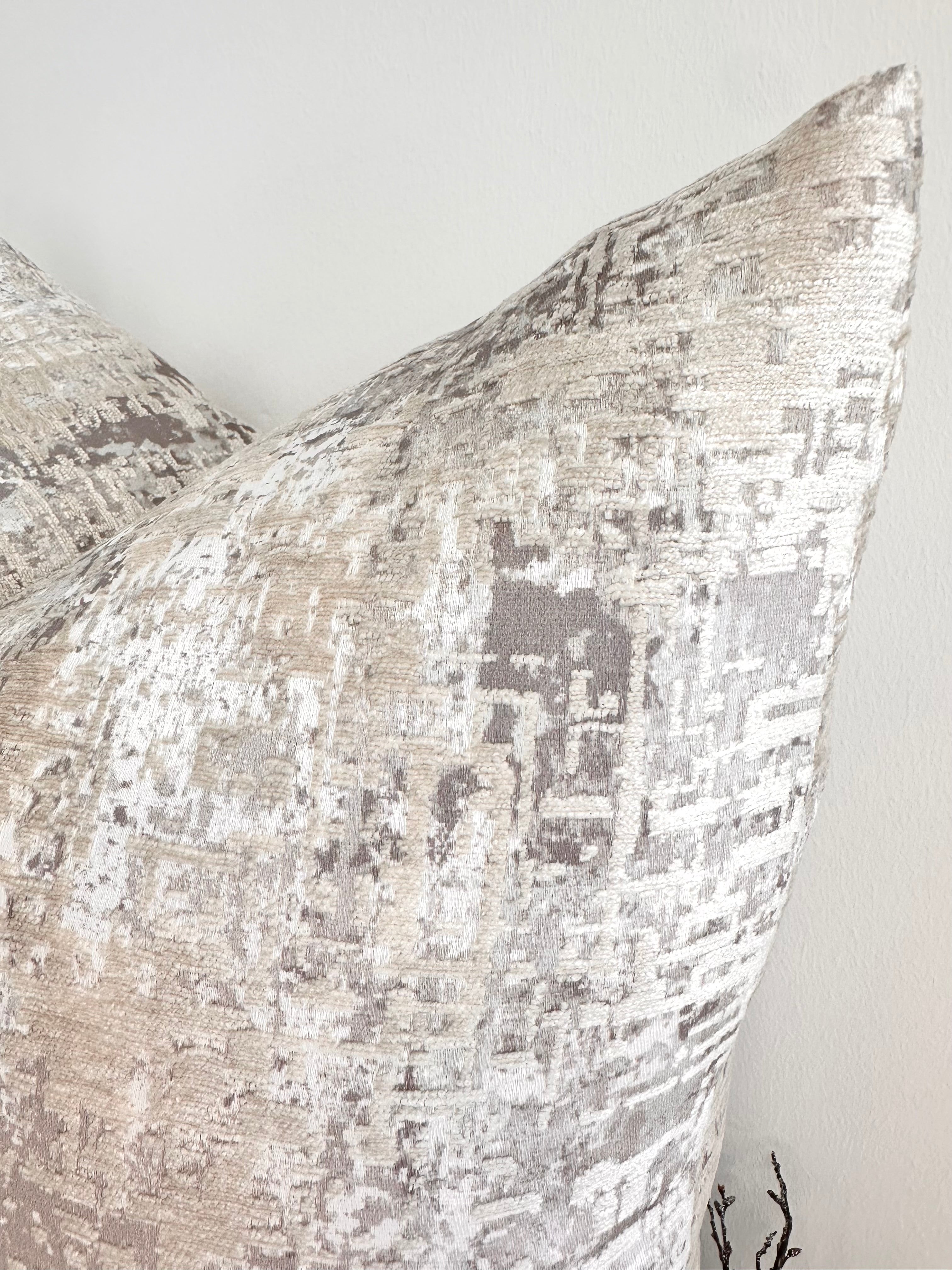 The Couture Cushion - The Greige Eleanor - Style No. 5 The Couture Cushion - The Greige Eleanor - Style No. 5