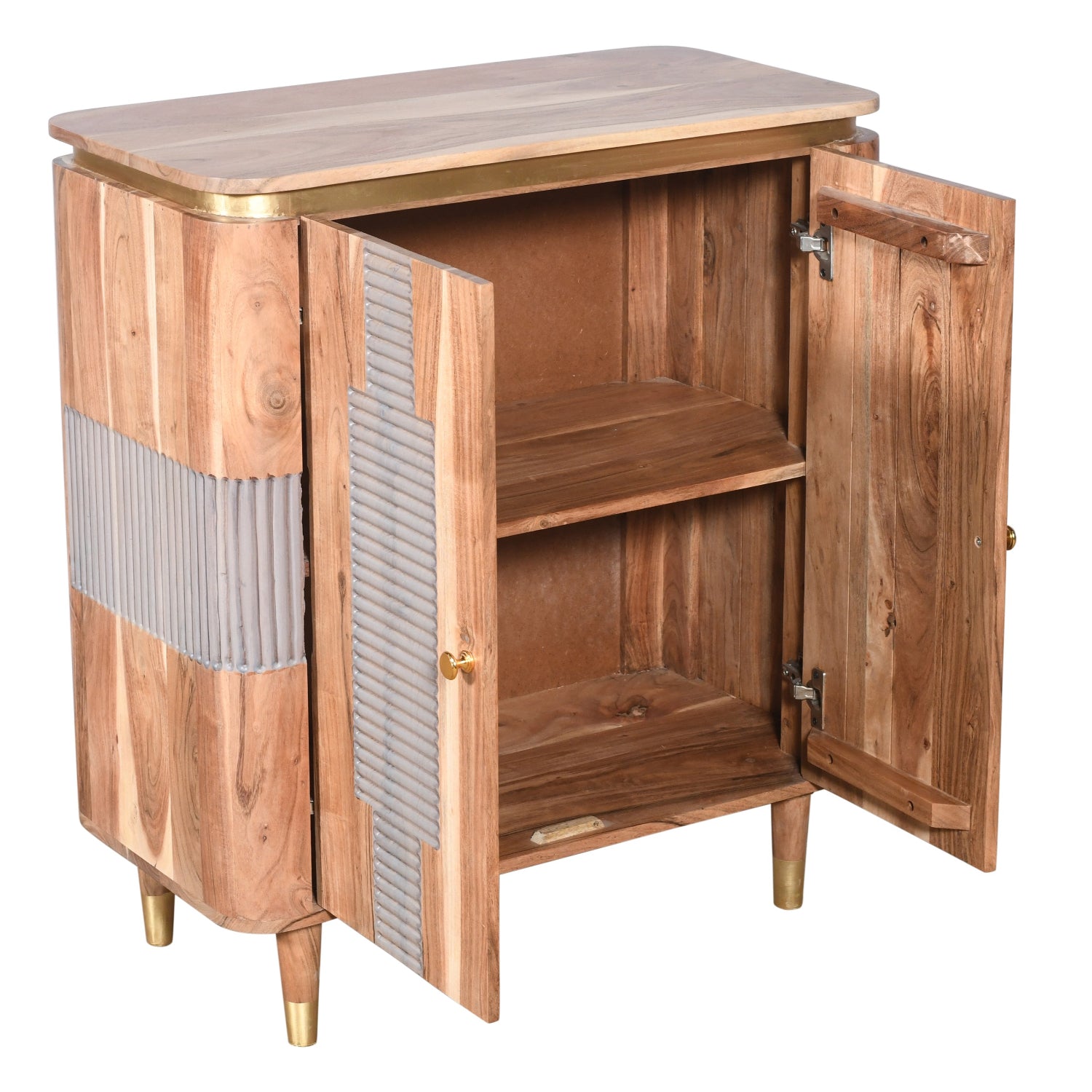 Berkley Acacia Wood 2 Doors Sideboard Berkley Acacia Wood 2 Doors Sideboard