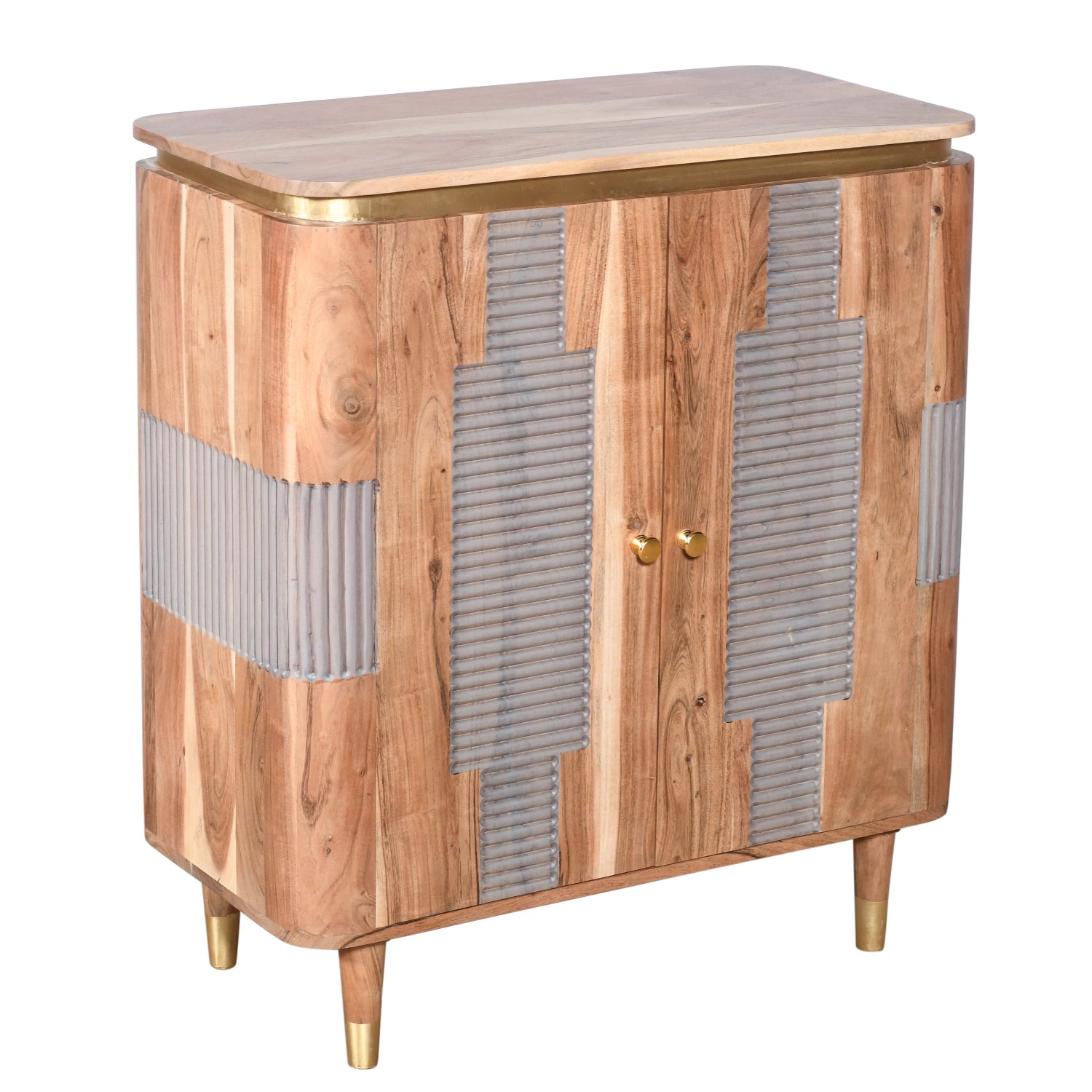 Berkley Acacia Wood 2 Doors Sideboard Berkley Acacia Wood 2 Doors Sideboard