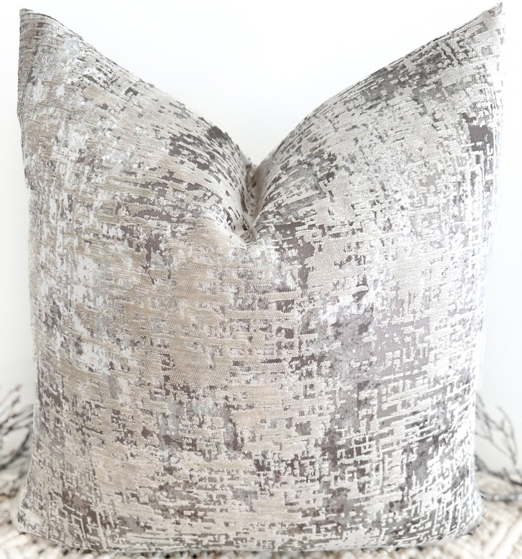 The Couture Cushion - The Greige Eleanor - Style No. 5 The Couture Cushion - The Greige Eleanor - Style No. 5