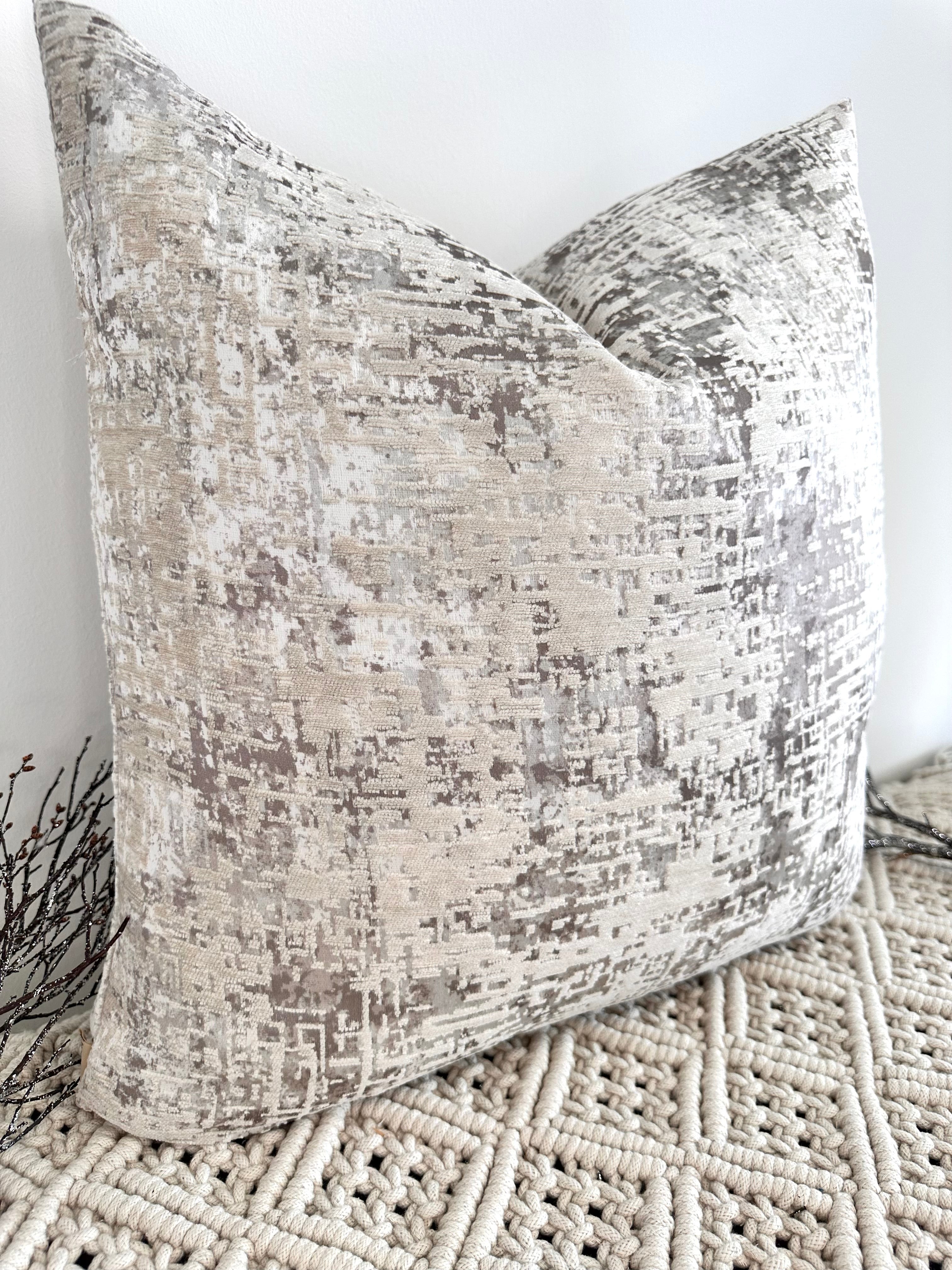 The Couture Cushion - The Greige Eleanor - Style No. 5 The Couture Cushion - The Greige Eleanor - Style No. 5