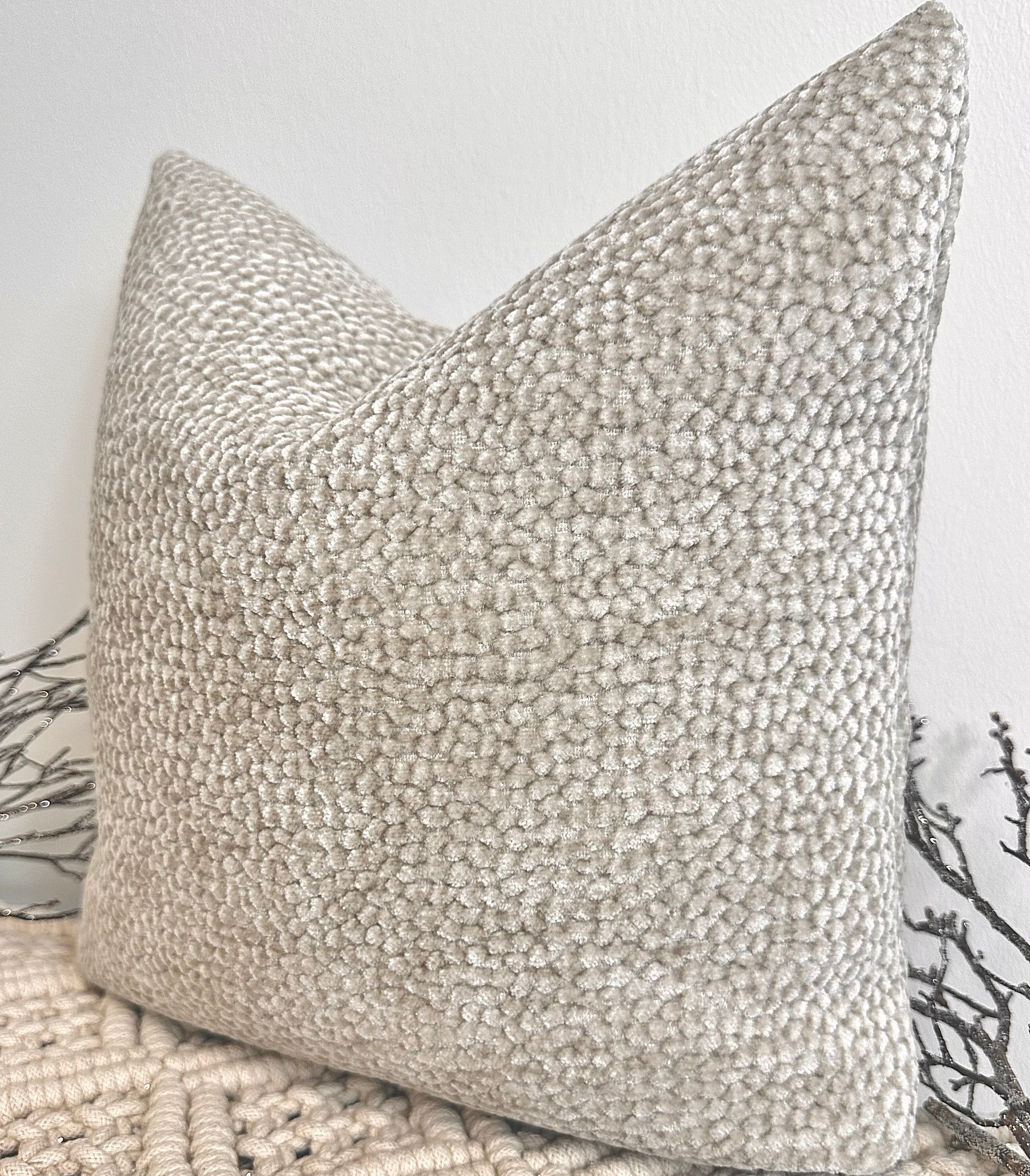 Pre-order - The Couture Cushion - The Beige Meia - Style No. 9 Pre-order - The Couture Cushion - The Beige Meia - Style No. 9