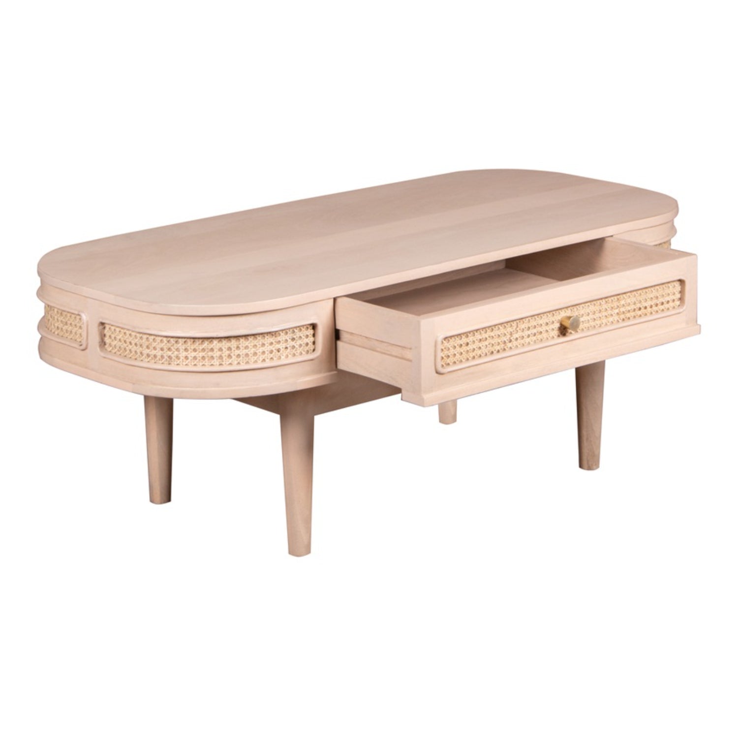 Chester Cane And Wood 1 Drawer Coffee Table Chester Cane And Wood 1 Drawer Coffee Table