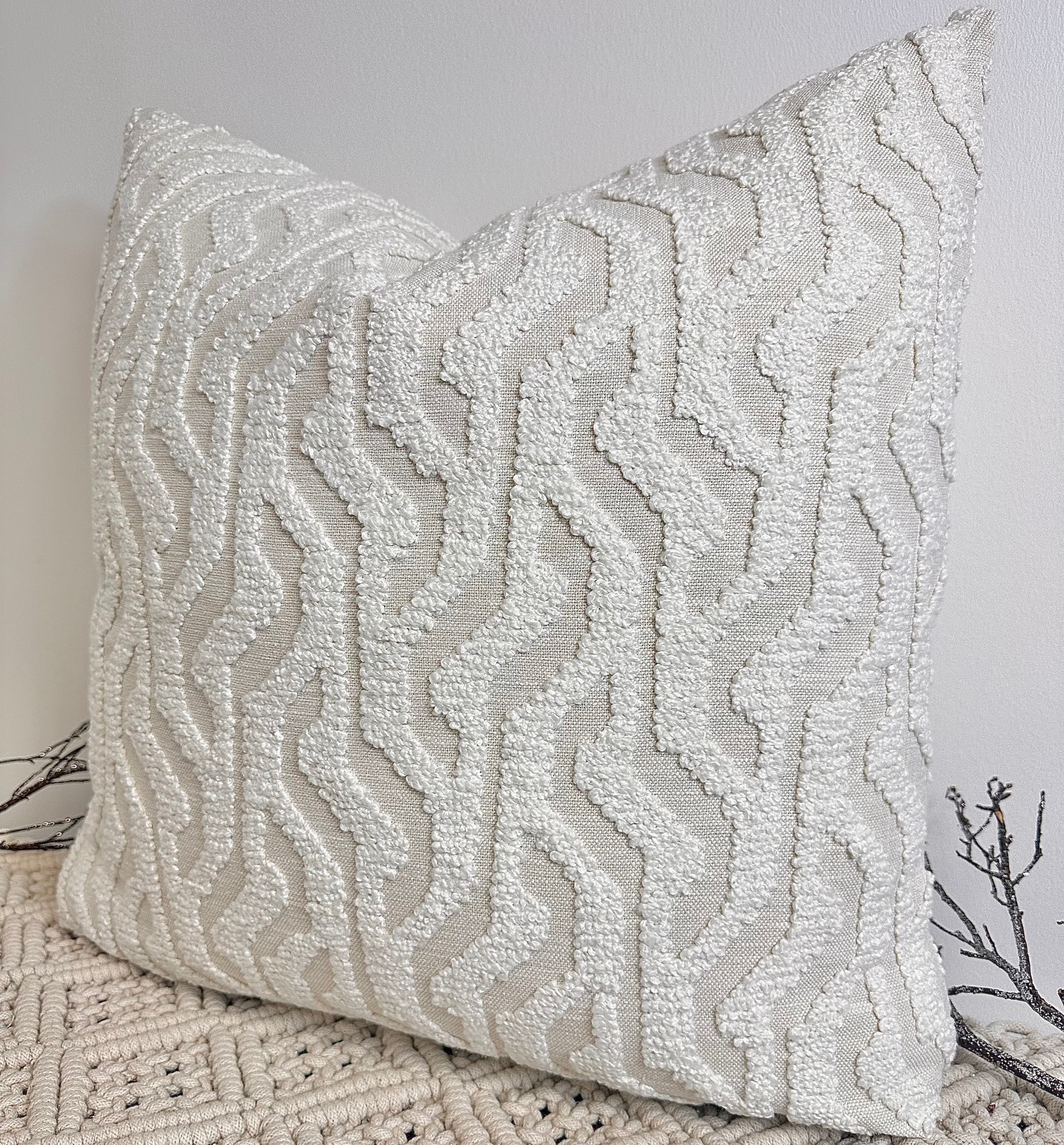The Couture Cushion - The Ivory Cavalli - Style No. 106 The Couture Cushion - The Ivory Cavalli - Style No. 106