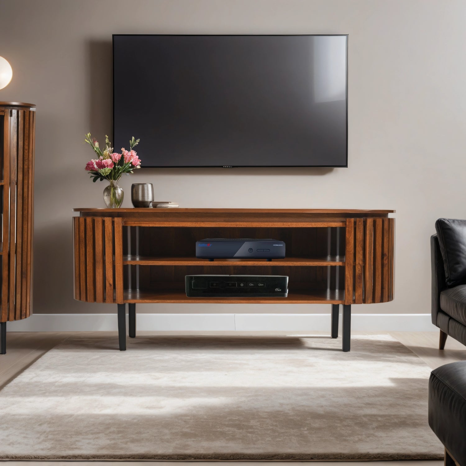 Compton Mango Wood TV Cabinet Compton Mango Wood TV Cabinet