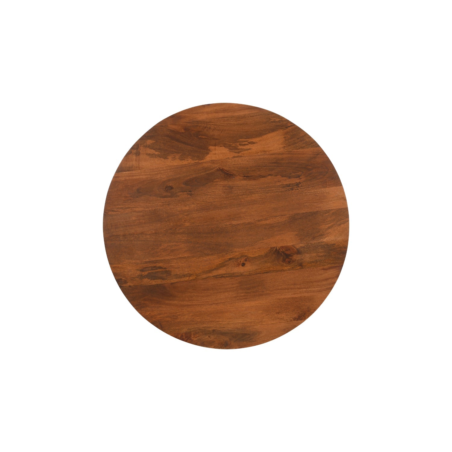 Compton Mango Wood Round Coffee Table Compton Mango Wood Round Coffee Table