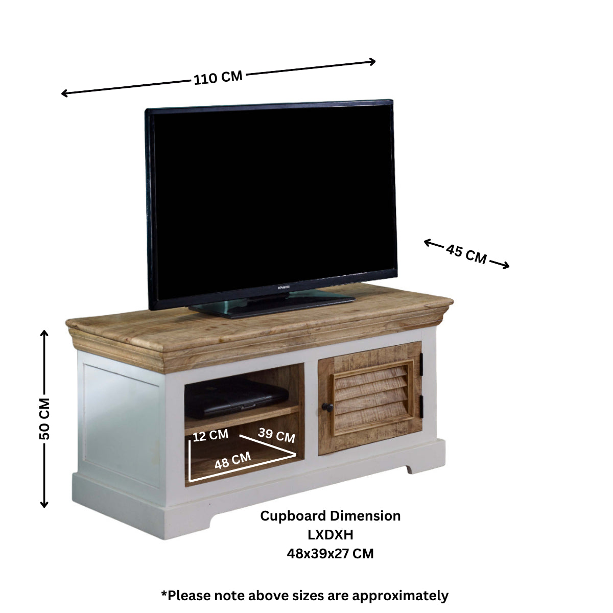 Bianco Solid Mango Wood Small Tv Cabinet White Bianco Solid Mango Wood Small Tv Cabinet White