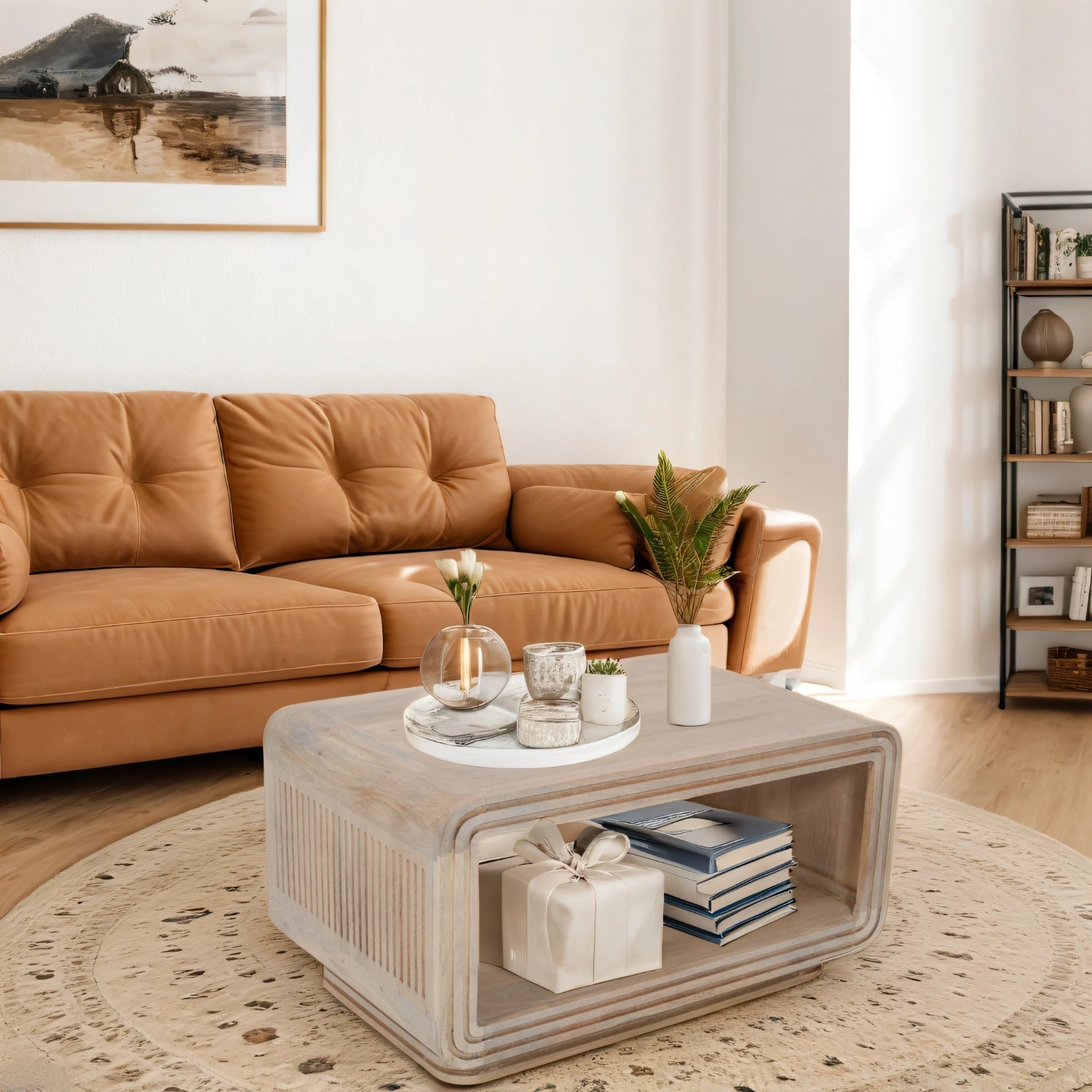 Preston Mango Wood Coffee Table Preston Mango Wood Coffee Table