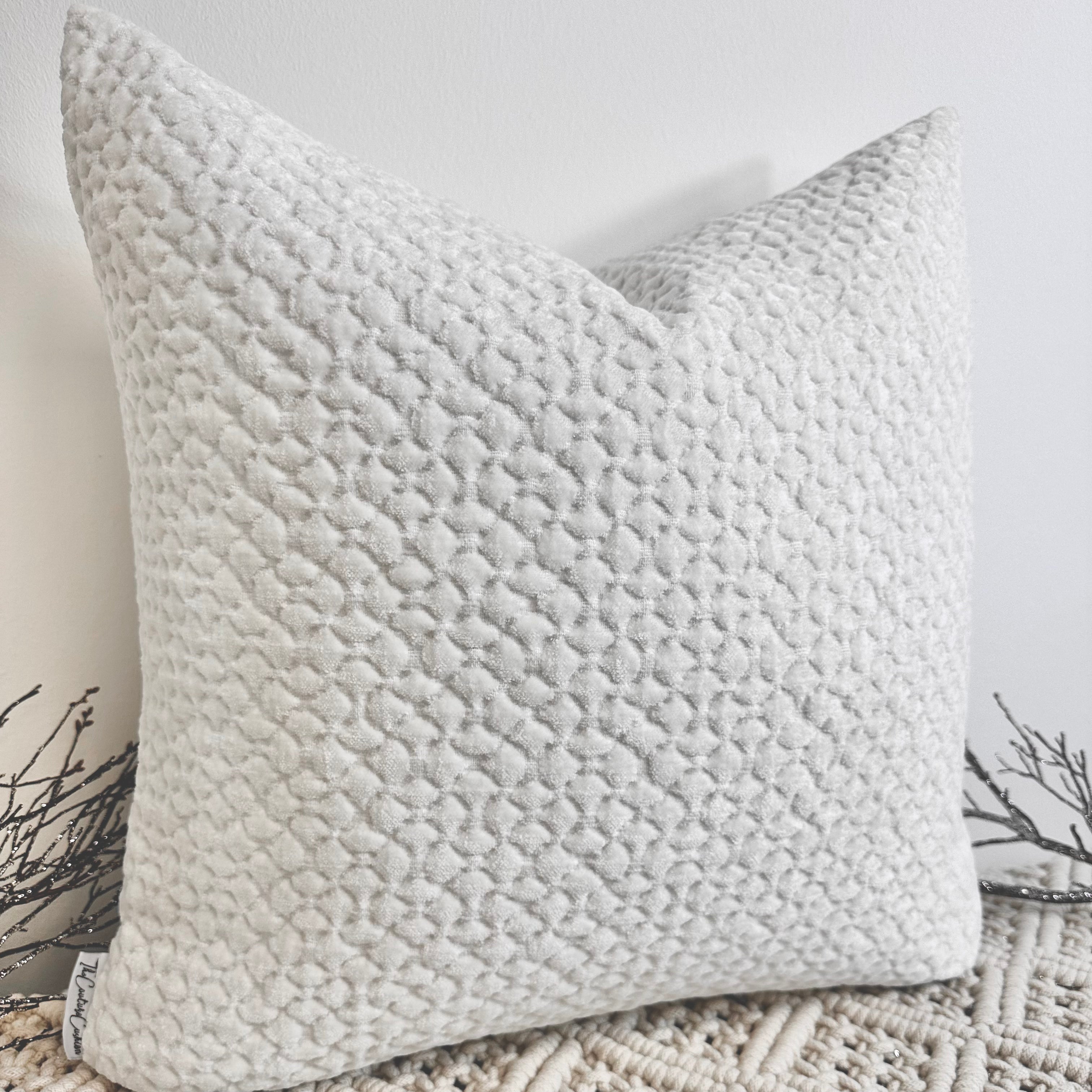 The Couture Cushion - The White Maison - Style No. 96 The Couture Cushion - The White Maison - Style No. 96