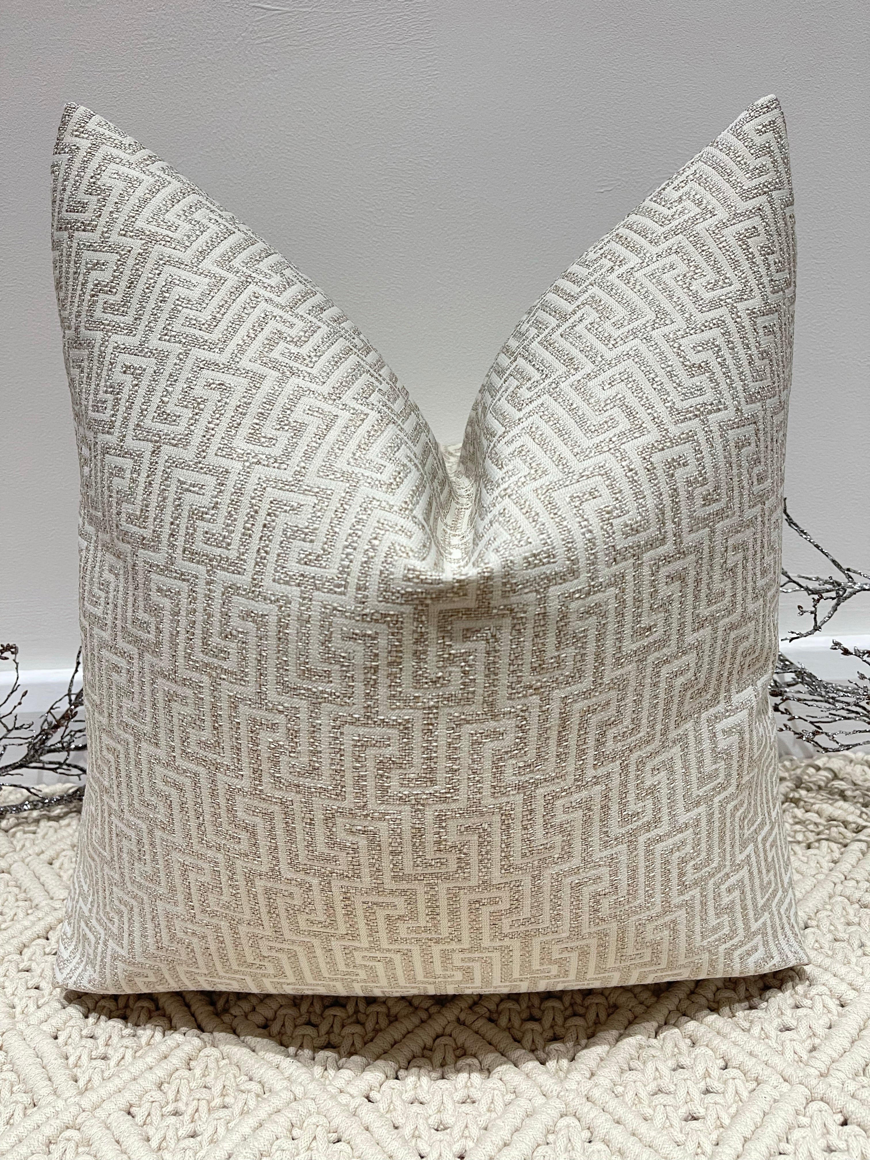The Couture Cushion - The Beige Mattox - Style No. 56 (DISCONTINUED) The Couture Cushion - The Beige Mattox - Style No. 56 (DISCONTINUED)