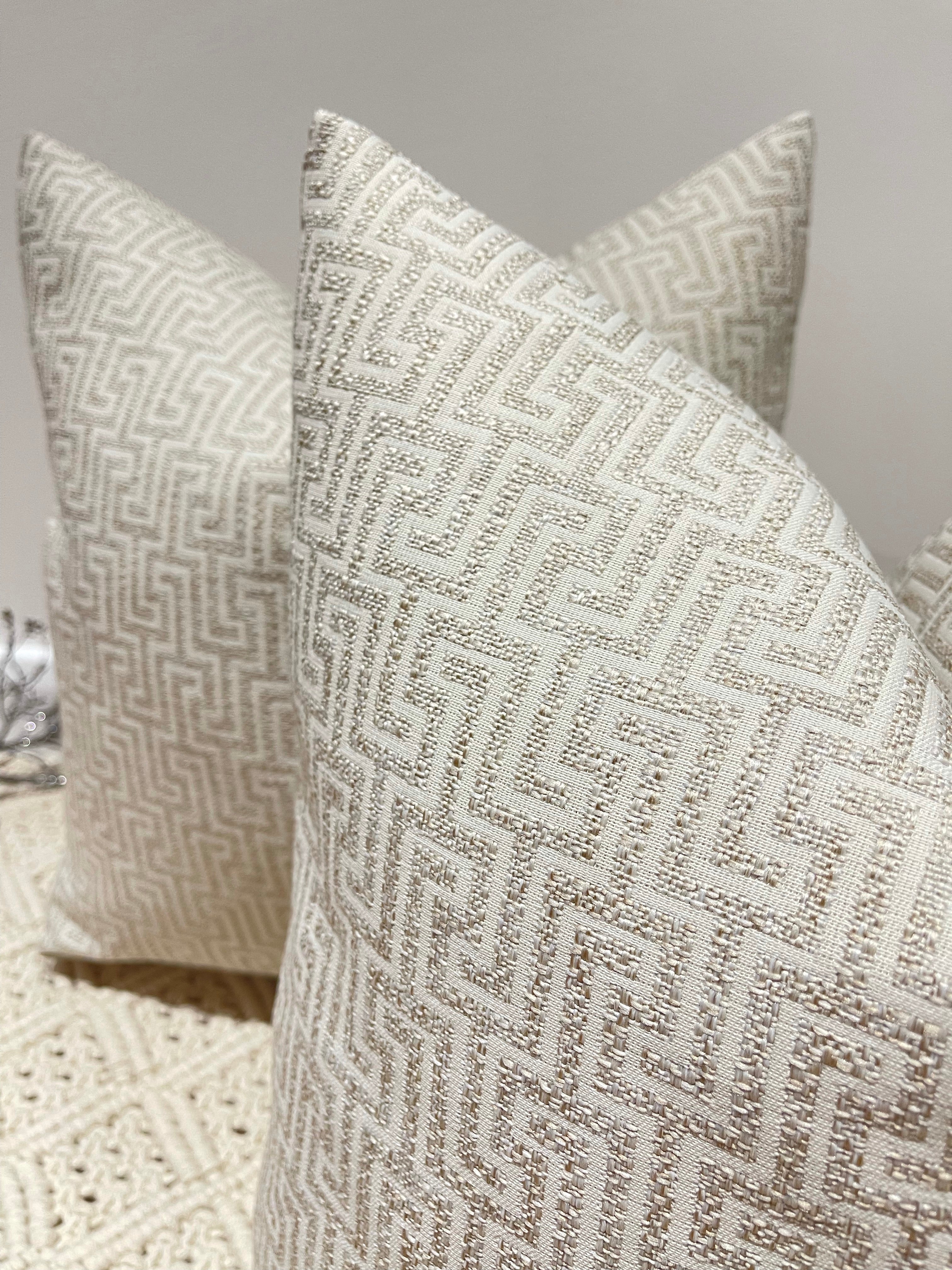 The Couture Cushion - The Beige Mattox - Style No. 56 (DISCONTINUED) The Couture Cushion - The Beige Mattox - Style No. 56 (DISCONTINUED)