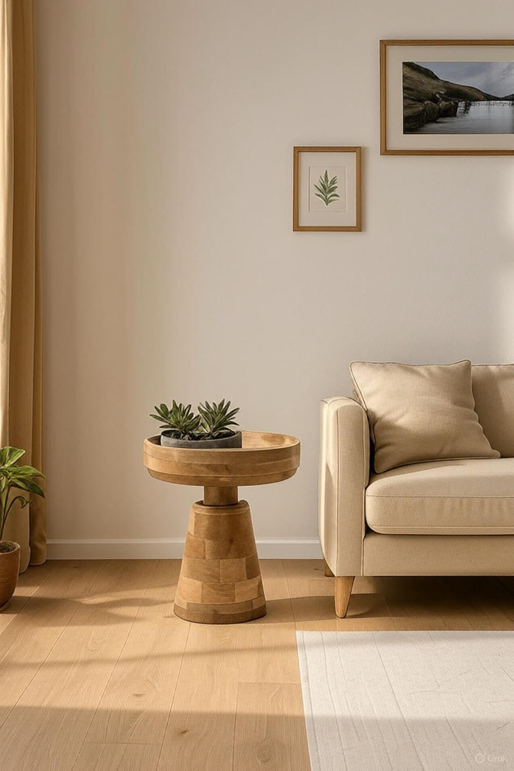 Merlin Mango Wood Frontroom Table Merlin Mango Wood Frontroom Table