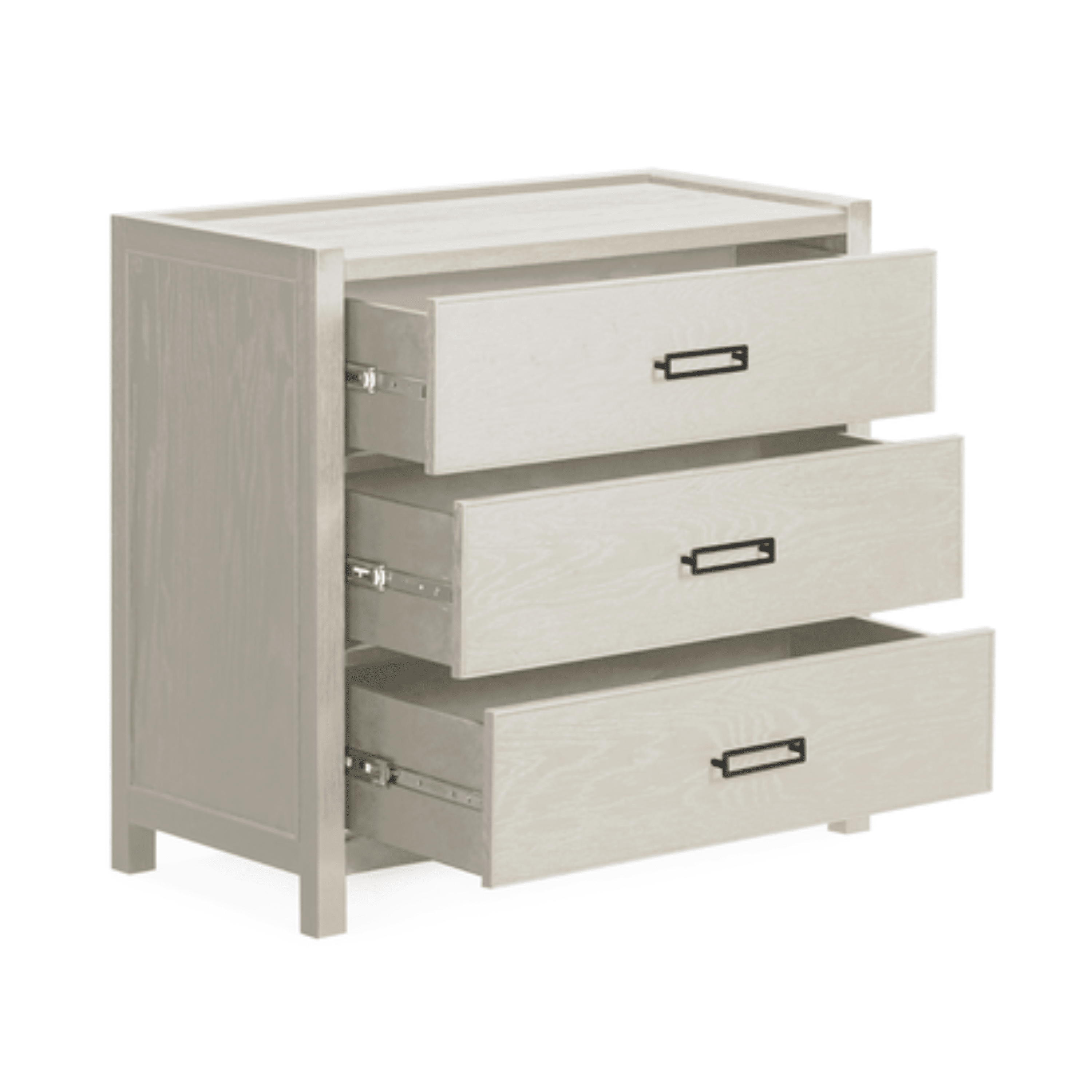 Soho Cream Oak Veneer 3 Drawer Chest Soho Cream Oak Veneer 3 Drawer Chest