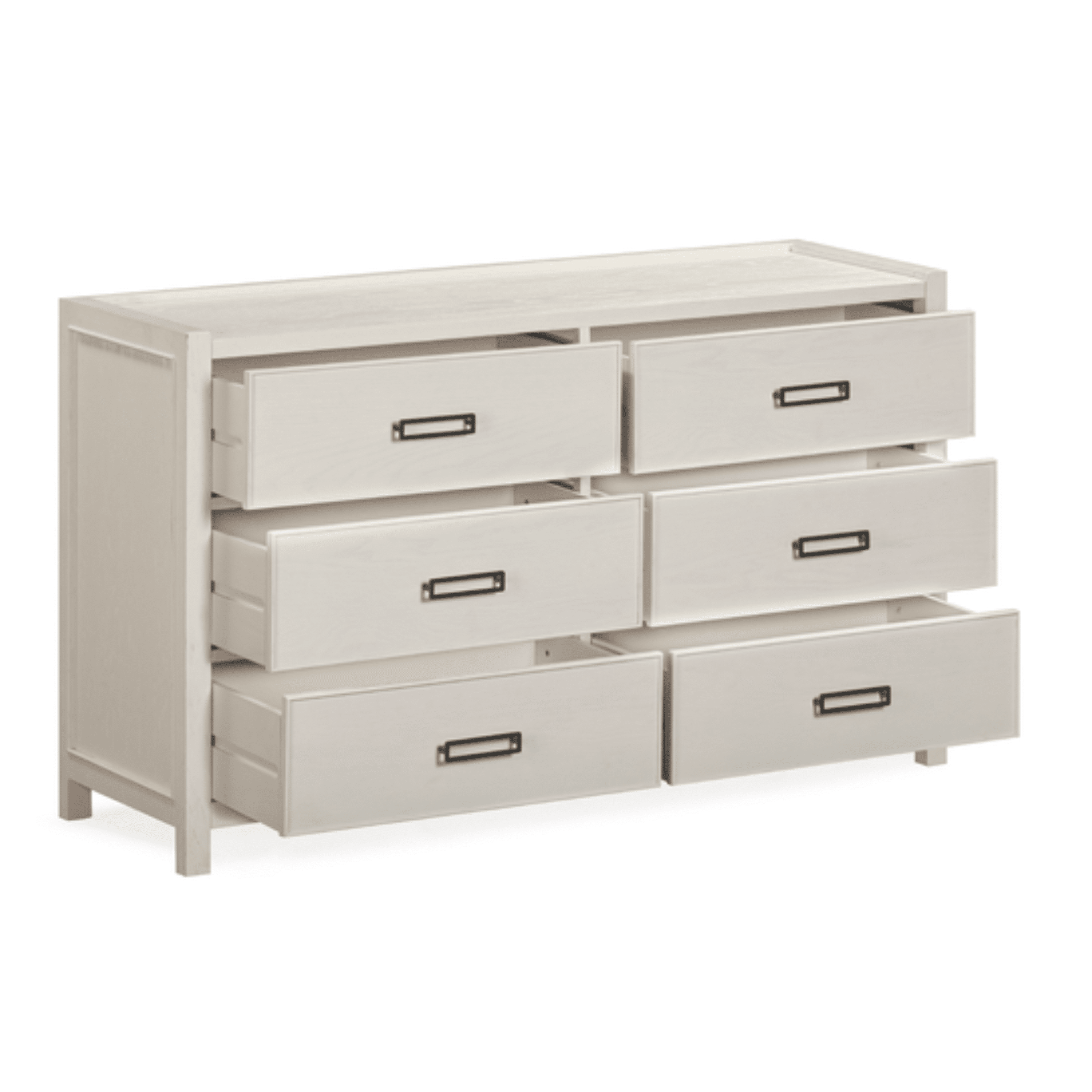 Soho Cream Oak Veneer 6 Drawer Chest Soho Cream Oak Veneer 6 Drawer Chest