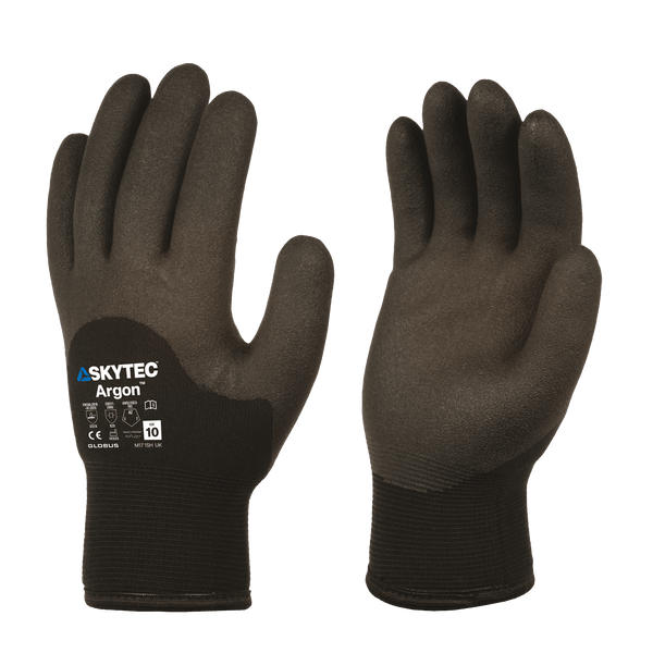 SKYTEC Argon Fleece Lined Thermal Insulated Water Repellent Work Gloves