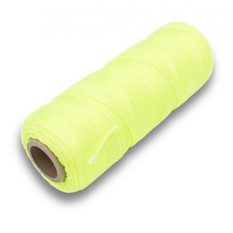 Marshalltown 500' Braided Nylon Fluorescent Brick Line