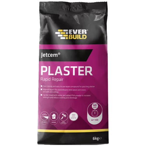 EVERBUILD JETCEM PLASTER RAPID REPAIR 6kg