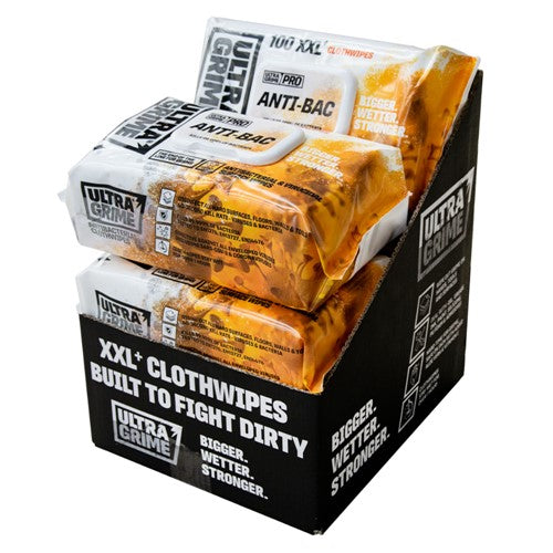 ULTRA GRIME ANTIBACTERIAL & VIRUCIDAL WIPES (YELLOW) 100no