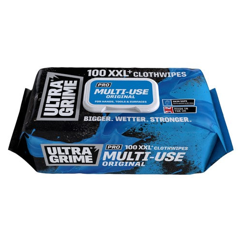 ULTRA GRIME MULTI-USE ORIGINAL WIPES (BLUE) 100no