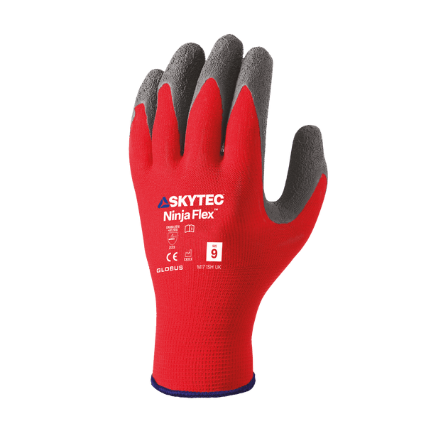 SKYTEC Ninja Flex Tricolore Lightweight Low Cut Resistant Grip Safety Gloves