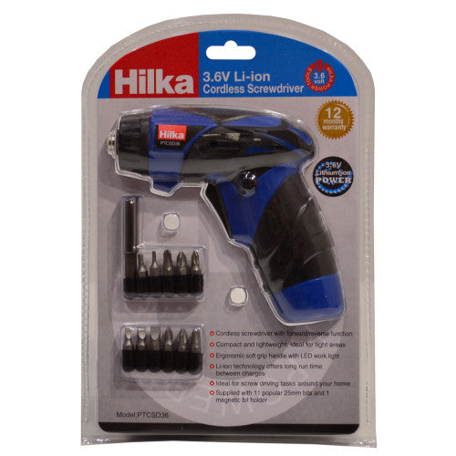 Hilka Li-ion Cordless Screwdriver