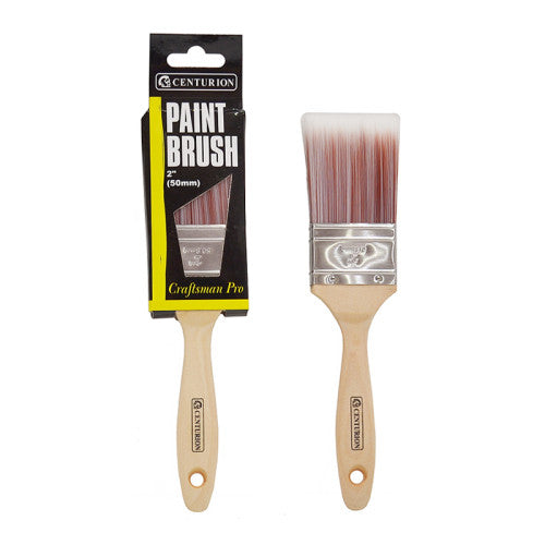 Paint brush with Centurion packaging on a white background