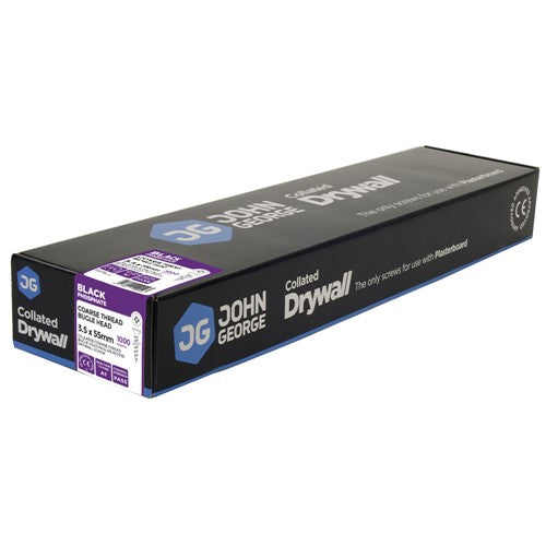 DRYWALL SCREW COARSE THREAD BLACK COLLATED 3.5x32mm