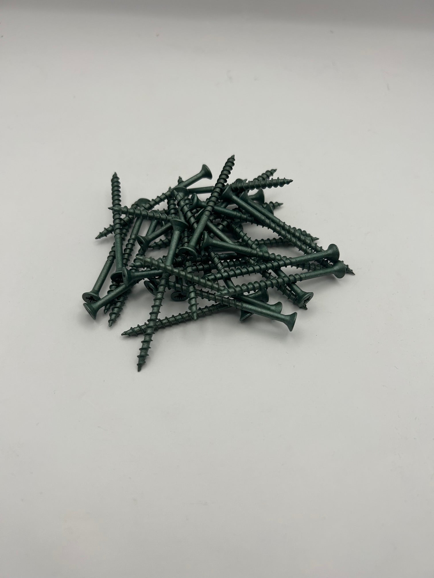 DECKING SCREW ORGANIC GREEN  (TUB) 8x2.1/2 (1000)