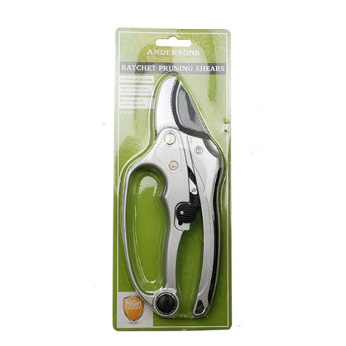 Ratchet Pruning Shears, 200mm