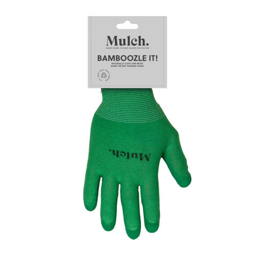 Mulch 'Bamboozle' Gardening Gloves Size Medium - 1 Pair