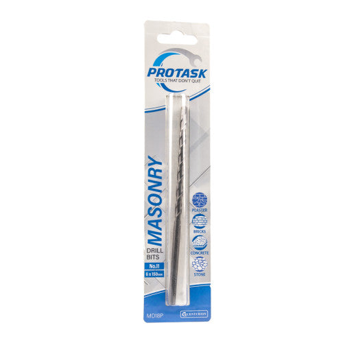 Protask Masonry Drill Bit Medium Series No.11 (6 x 150mm)