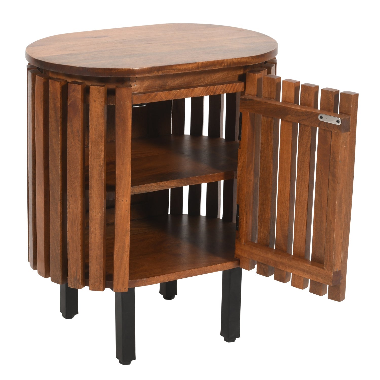 Compton Mango Wood Bedside Table
