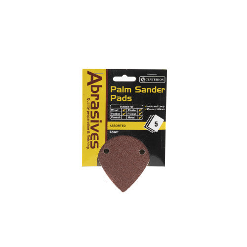 Hilka Assorted Palm Sander Pads, 6pc