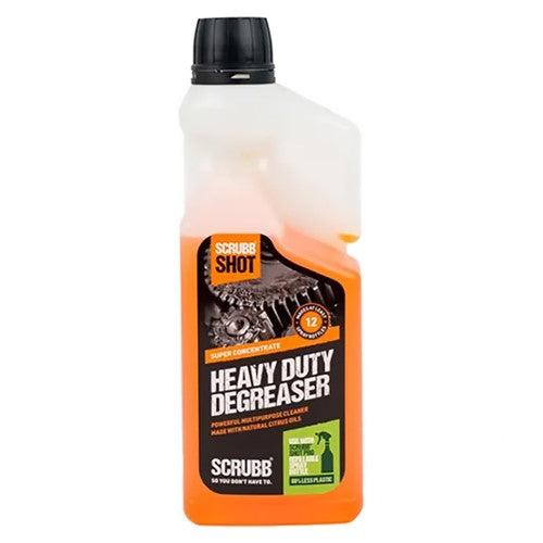 SCRUBB SHOT SUPER CONCENTRATE HEAVY DUTY DEGREASER 500ML
