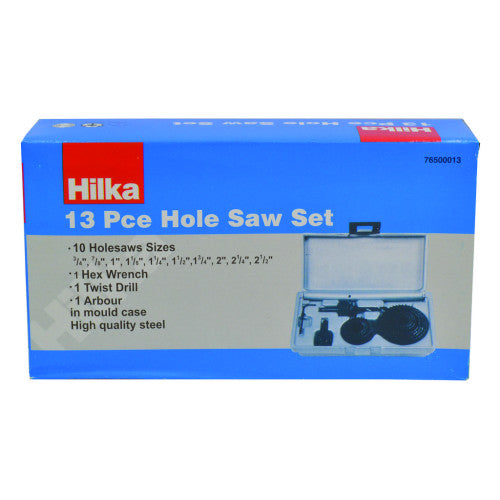 Hilka Holesaw Set, 13pc