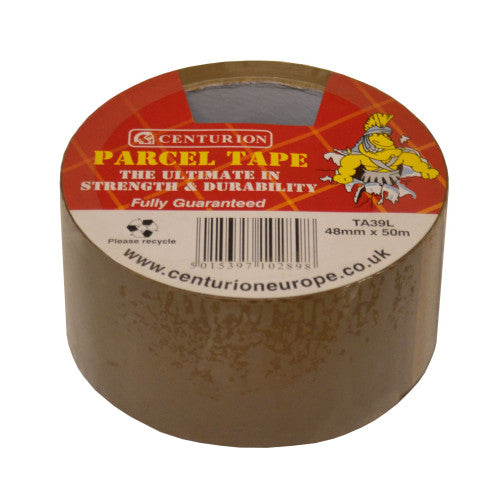 Tan Parcel Tape, 48mm x 50m