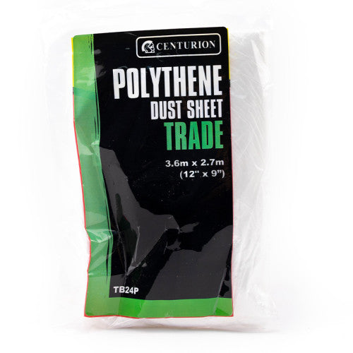 General Polythene Dust Sheet, 12' x 9'/ 3.6m x 2.7m