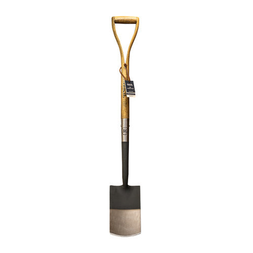 Mulch Border Spade, Dark Grey