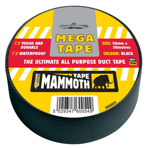 EVERBUILD MAMMOTH MEGA ALL PURPOSE TAPE 50mx50mm