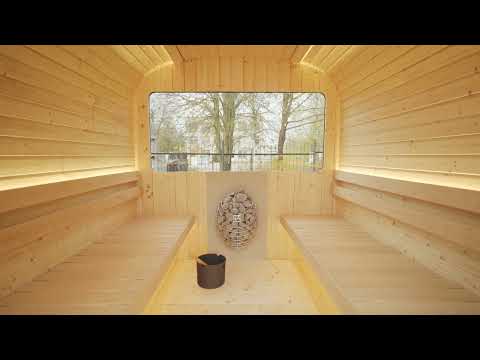 Sauna LUNA 2.3 x 2.4 m