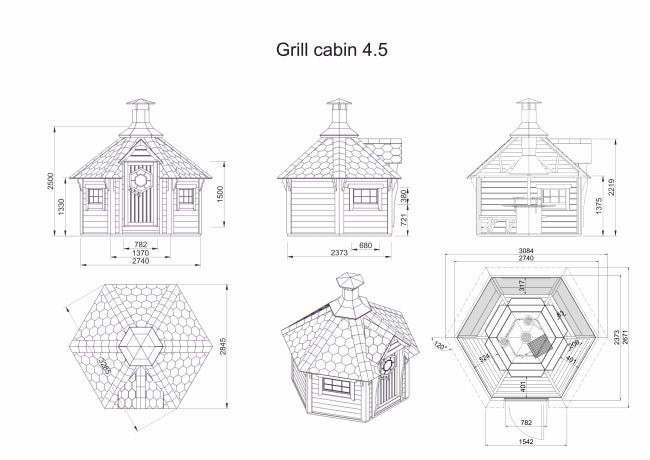 Grill Cabin 4.5 m²