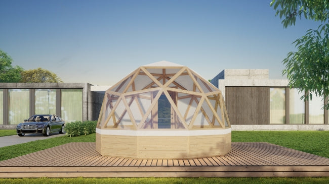 Camping Dome Rear view