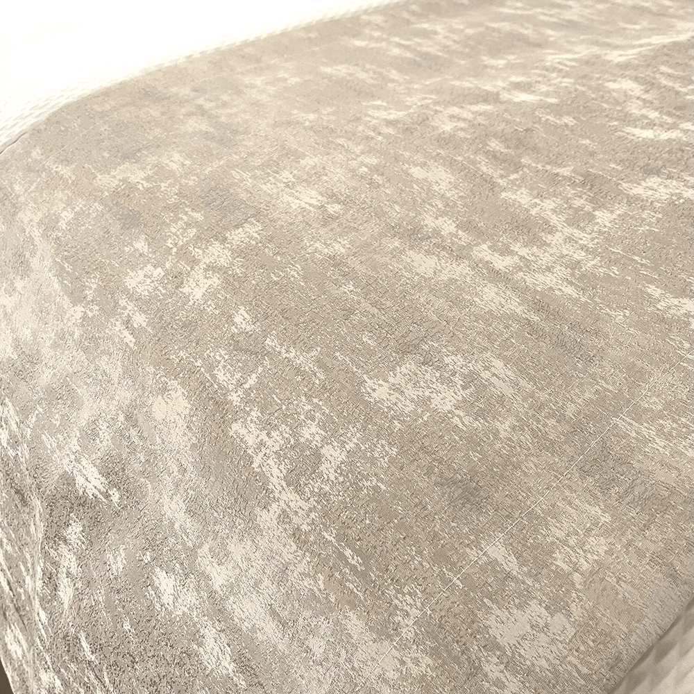 Tiana Cream & Gold Abstract Print Bed Runner